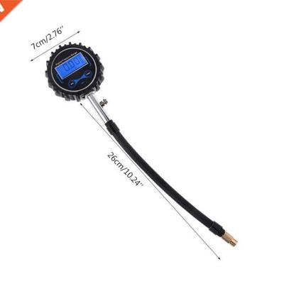 Vehicle Tire Tyre Air Digital Pressure Gauge 0-200PSI Car Bi