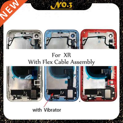 Full Back Cover For iphone XR/X Housing Battery Door Middle