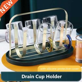 Coffee Cup Holder Desktop Mug Hanger Multifunctional Storage