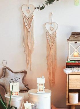 Love Heart Metal Craft Hoops Dream Catcher Rings for Dreamca