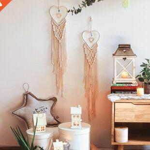 Love Heart Metal Craft Hoops Dream Catcher Rings for Dreamca