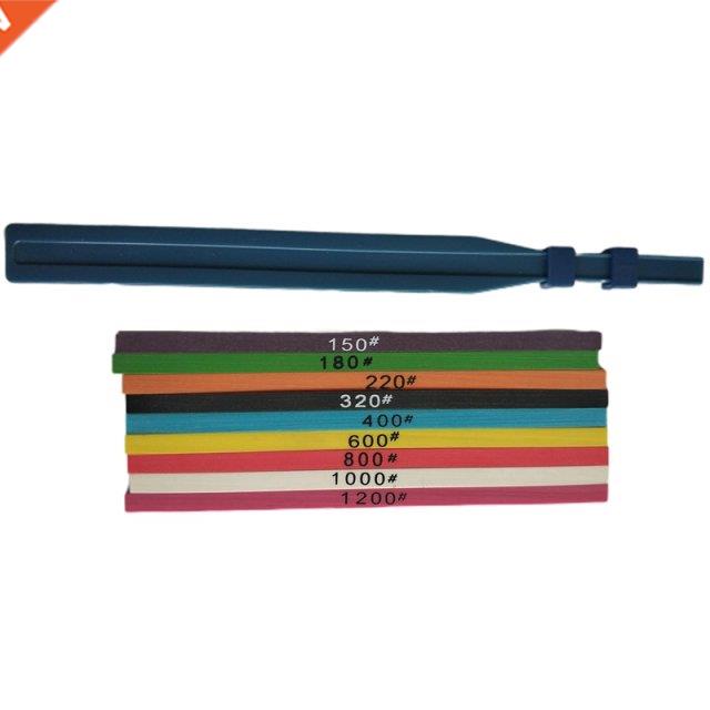 9 Pieces 100 x 4 x 1mm Fiber Whetstone Super Ceramic Whetsto