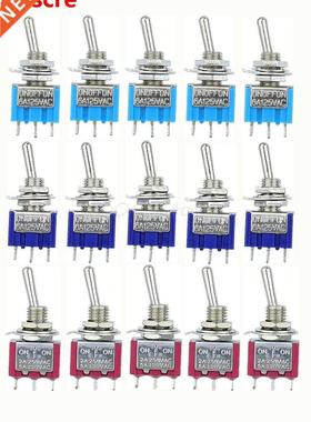5pc/LOT Mini MTS-103 3-Pin SPDT ON-OFF-ON 6A 125VAC Miniatu