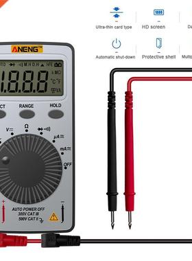 Digitl Mini Multimeter DC/C Voltge Current Meter Hndheld