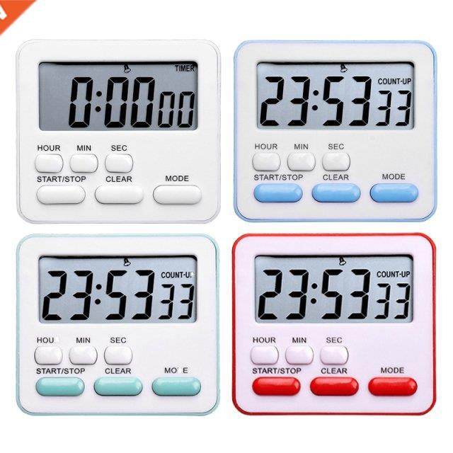 Digital Kitchen Timer Magnetic Countdown Up Cooking Timer Lo