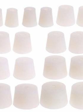 2 Pcs Silicone Rubber Plug Stopper With Hole Airlock Valve B