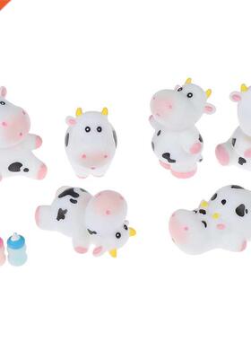 Mini Cattle Micro Landscape Ornaments Fairy Garden Christmas