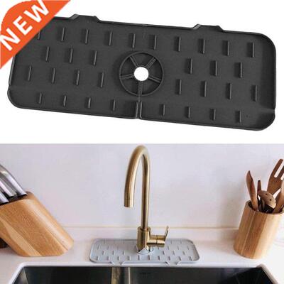 Faucet Absorbent Pad Self Draining Faucet Splash Proof Silic