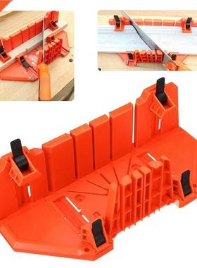 Adjustable Wood Cutting Clamping Miter Saw Box Woodworking B