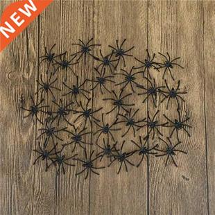 Plastic Fake Haunted Pack Hous Toys Small Prank 30Pcs Spider