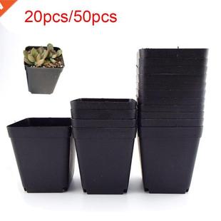8*7*5 CM Plant Pot Plastic Flower Pots Creative Small Square