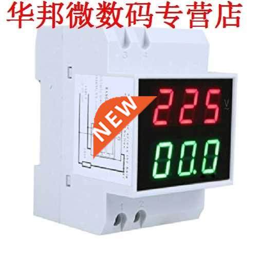 Din-Rail LED Voltage Ammeter Huidige Meter Voltmeter AC80-30