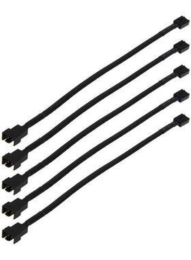 5PCS 4 Pin PWM Connector Case Fan Extension Power Cable for