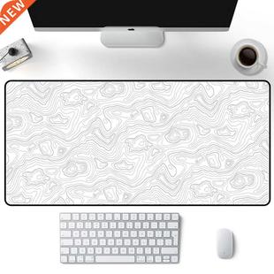 Protector Table Mousepad The Pad Desk Black White Art Big