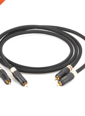 Pair RCA Interconnect Audio Cable analog Hifi Stereo Audio C