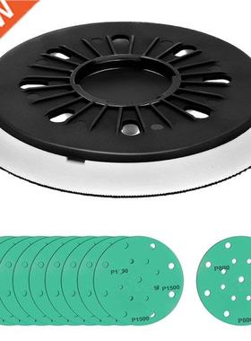 6 inch 150mm Replacement Sanding Backing Pad Comes with 10 P