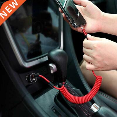 NEW Spring Charger Cable Type C 8Pin Micro USB Cable for xia