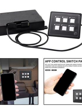 6 Pin Film Button Touch Screen LED Switch Panel, IP67 Fit fo