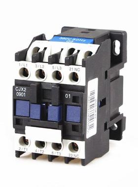 CJX2-0901 LC-0901 660V 9A 3 Poles 3P+N NC DIN Rail AC Contac