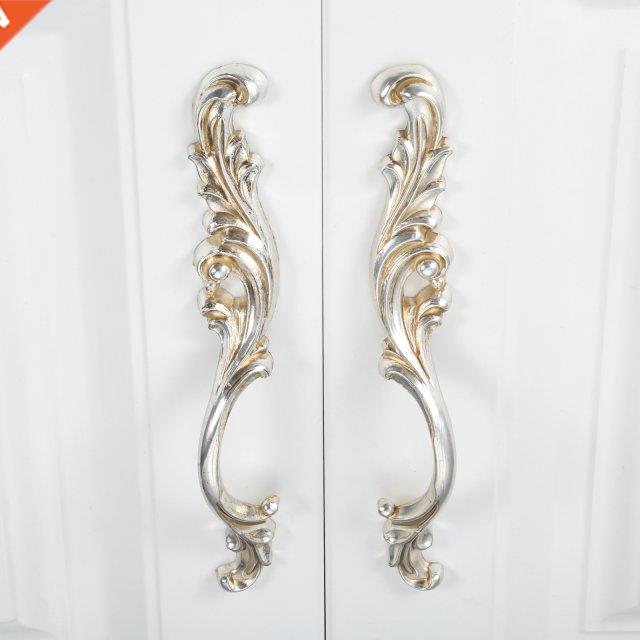 2 Pcs Antique European Furniture Cabinet Handles Simple Gard