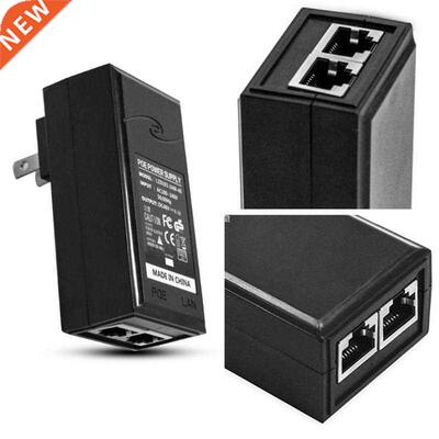48V 0.5A 30W POE Power Injector POE Ethernet Network Adapter