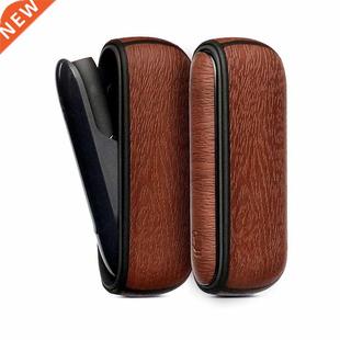 Iqos Colors ver Pouch Style Case ree Wood Leather for