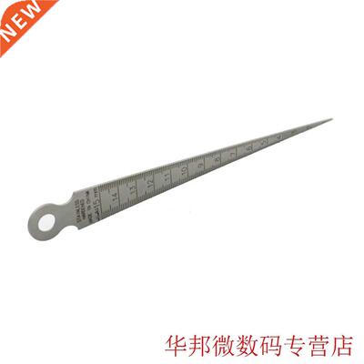 Top Stainless Steel 1-15mm Metric Taper Gauge Aperture Scale