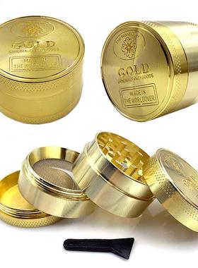 Herb Grinder 3 layer 4 Parts Zinc Alloy 40mm Tobacco Crusher