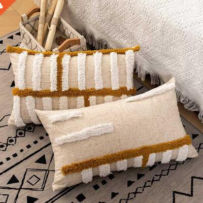 Boho Throw Pllow Case Modern Decoratve Geometrc Cushon C