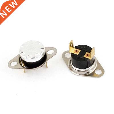 2 PIECES AC 250V 10A 160 Celsius NC Temperature Controlled T