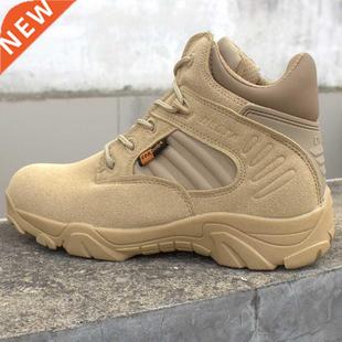 Military Tactical Boots Men Quality Delta High Waterproof