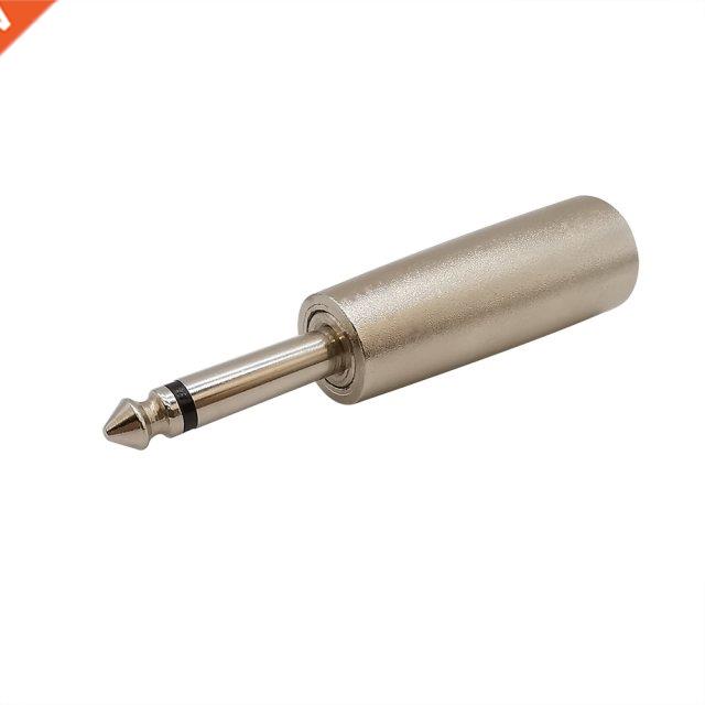 1Pcs XLR 3 Pin Male to 6.5mm Male Mono Audio Adapter XLR to
