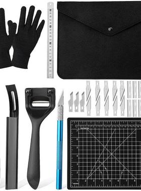 Metal Leather Skver Sets, Leather Workng Tools wth Replac