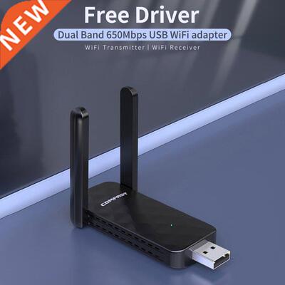 New COMFAST CF-822AC 2.4G 5G 650Mbps 300Mbps USB Wireless Ne