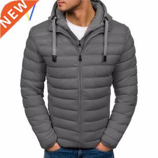 for winter coat Jackets men Down-Jacket warm man coats gray