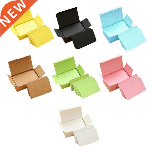 100Pcs Memory Cards Blank  Graffiti White Word Cards Net