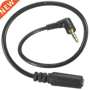 90 degree right angled 3.5mm 4 poles Stereo Male to Female E