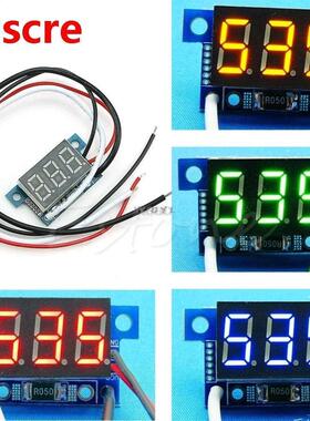 Mini LED 0-999mA DC 4-30V Digital Panel Ammeter Amp Ampere M