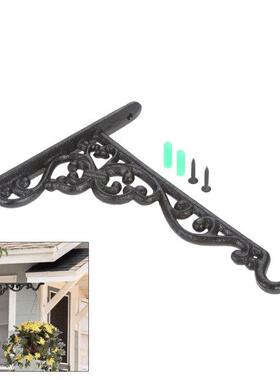 Cast Iron Plant Hanger Hanging Planters Basket Wall Hook wit