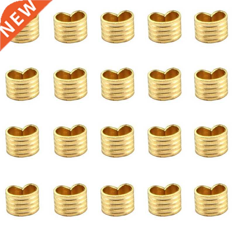 20Pcs Copper Buckle, Wire Cable Connector, Durable Wire Cabl