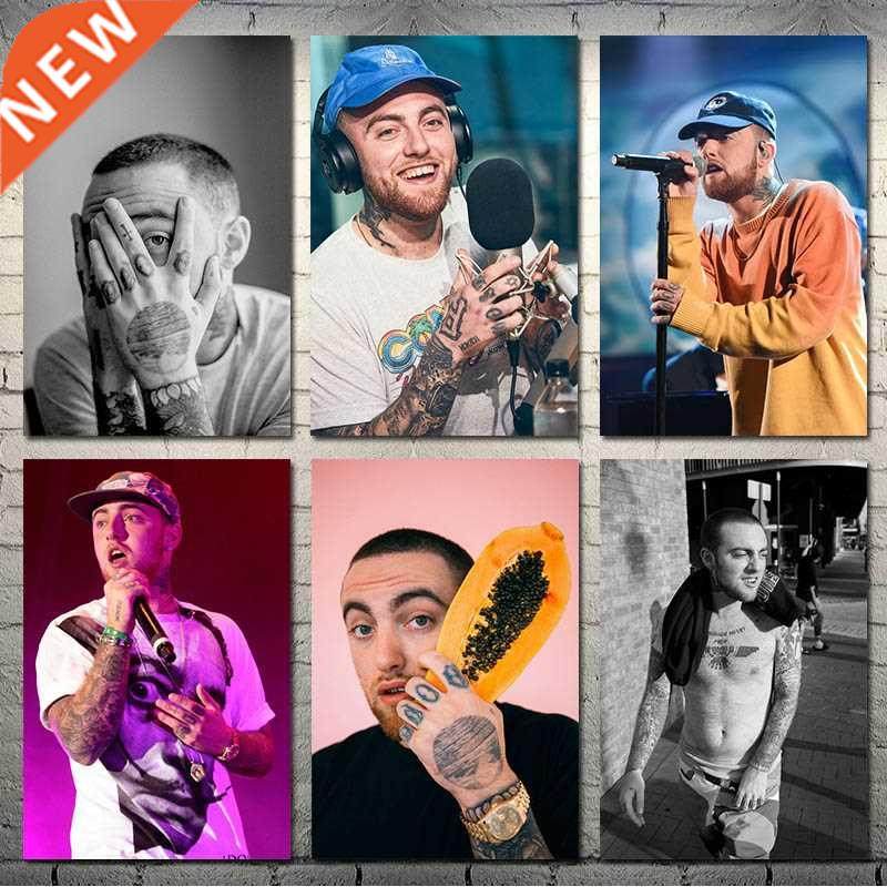 Mac Miller Music Singer Art Silk Canvas Poster 1x20 24x6