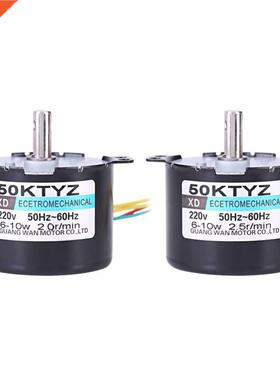 AC220V 10W 0.5A 2.5 20r/min Permanent Magnet Synchronous Mot