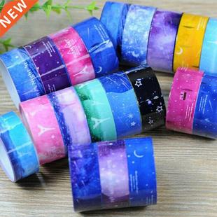 Starry lot Scrapbooking Washi Sky Adhesive Roll Pvc pcs
