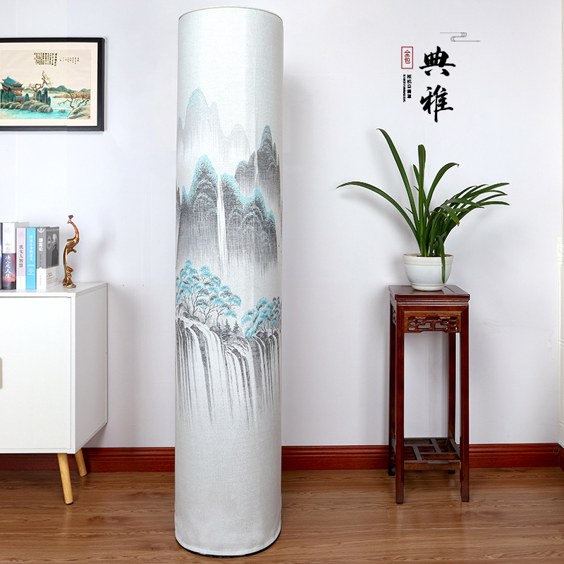 高山流水立式圆柱柜机空调防尘罩