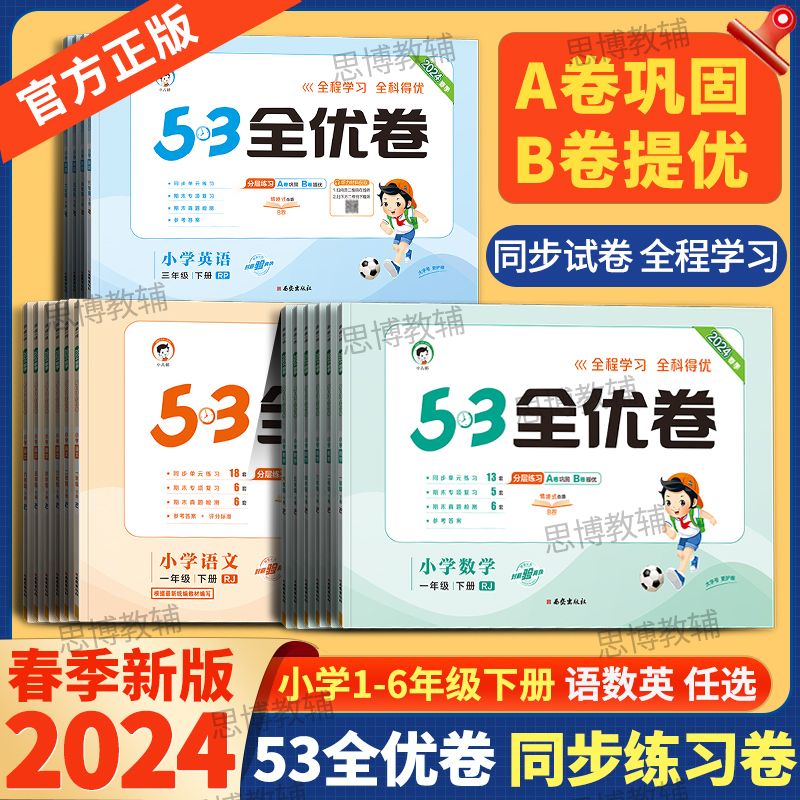 2024春季新版53小学全优卷