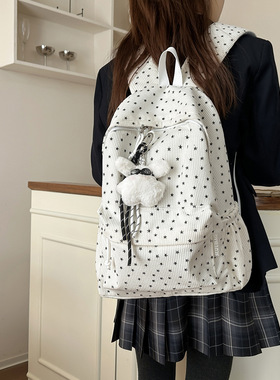 书包初中生女日系ins小众冷门不撞款小学生高中旅行轻便双肩背包