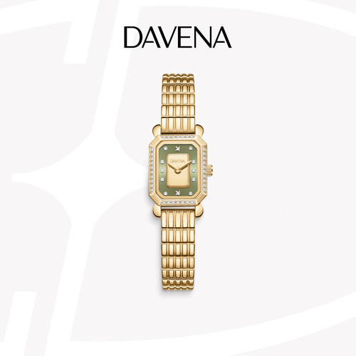 DAVENA蒂玮娜小金砖手表