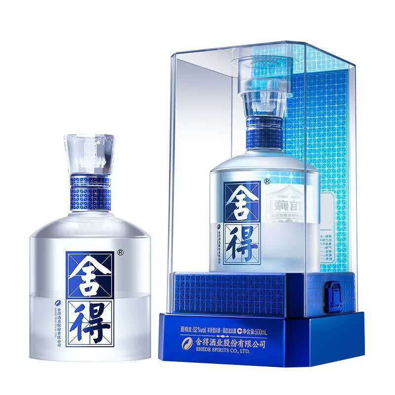 舍得 水晶舍得 馆藏52度500ml【馆藏】浓香型白酒