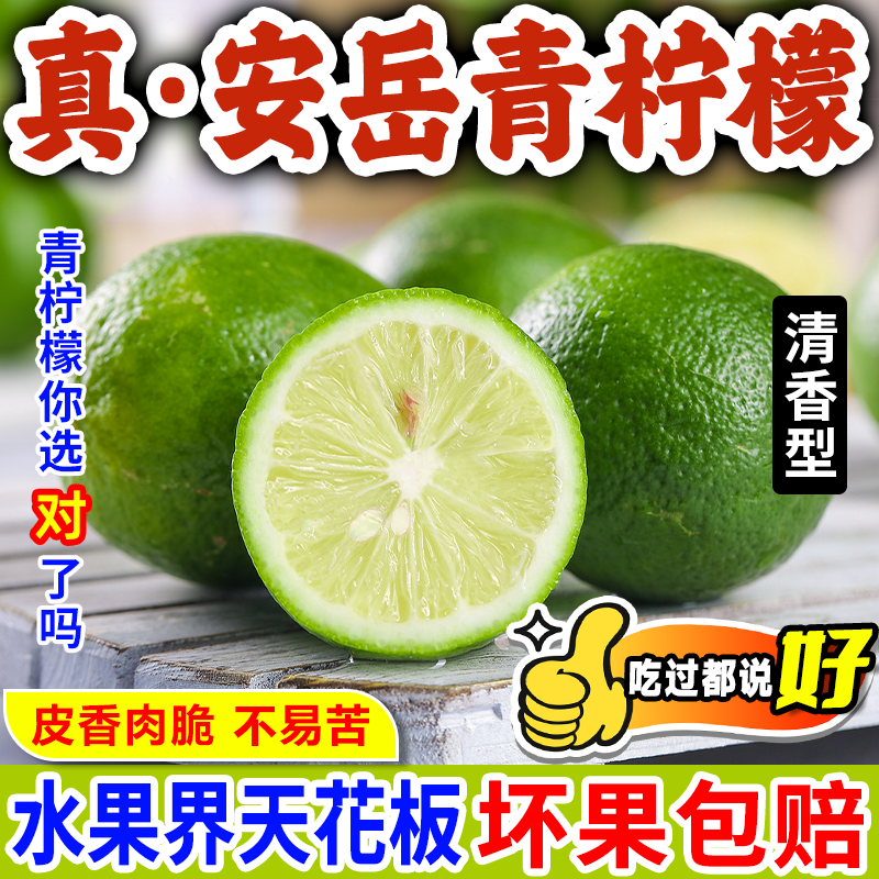 价格便宜现摘现发安岳青柠檬