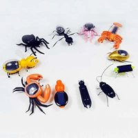 Creative Solar Children Toy Car Grasshopper Spider Ant Rùa Chuột Cua Mini Xe thể thao - Khác đồ chơi siêu nhân gao